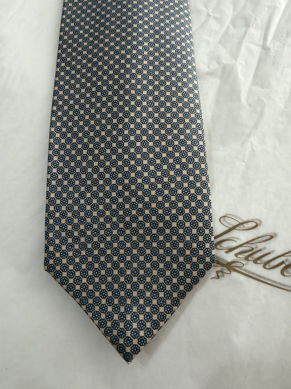 Cravatta Fleur Argent